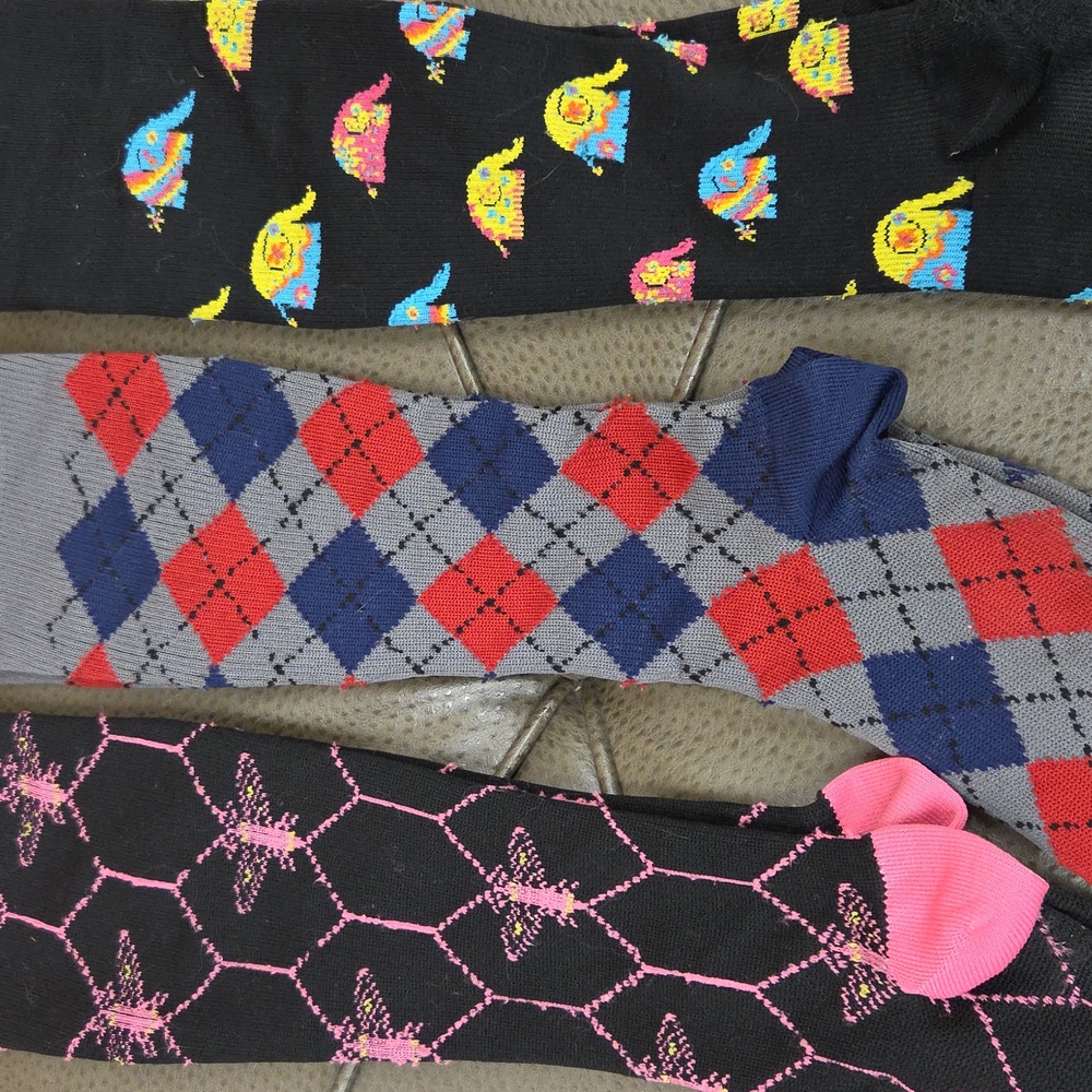 5/$25- Printed Compression Sock Bundle